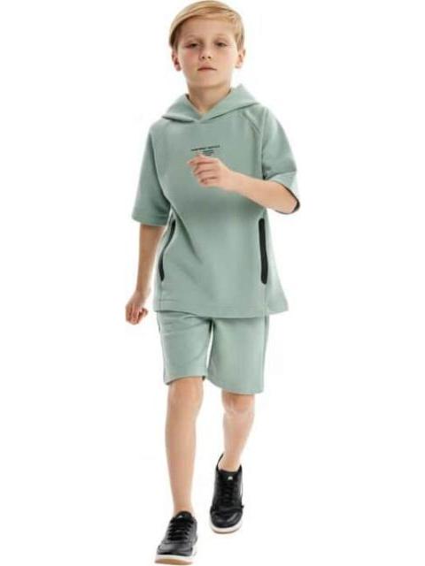CONJUNTO SHORT DE FEPA AZUL MENTA NEXT CO - Imagen 3