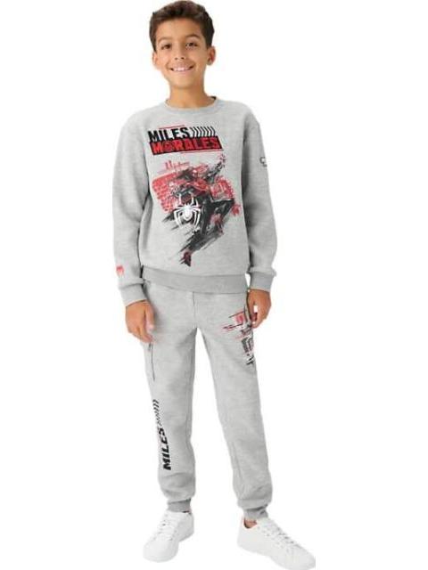 CONJUNTO SPIDERMAN GRIS MARVEL SPIDERMAN