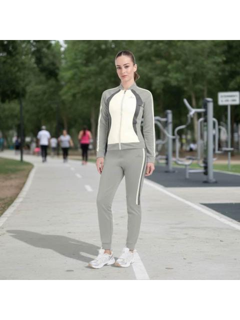 CONJUNTO SUDADERA Y PANTS GRIS PROKENNEX