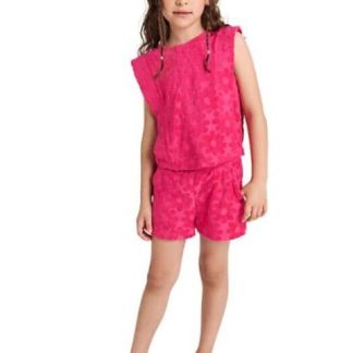 CONJUNTO TIPO TOALLA ROSA HOLLY LAND KIDS