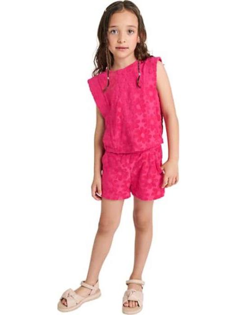 CONJUNTO TIPO TOALLA ROSA HOLLY LAND KIDS