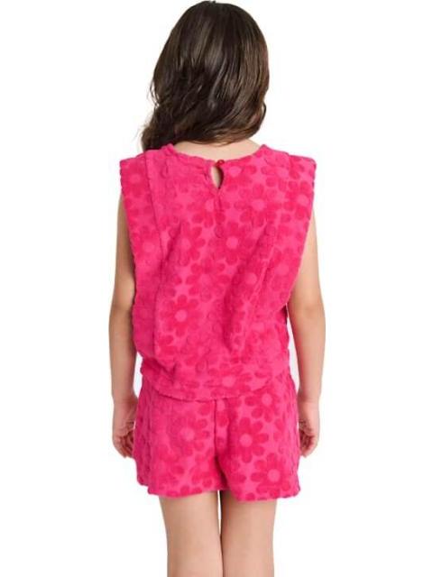 CONJUNTO TIPO TOALLA ROSA HOLLY LAND KIDS - Imagen 3