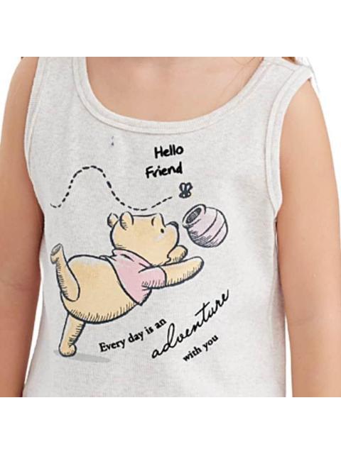 CONJUNTO TRAJE CONJUNTO 2 PZAS PLAYERA Y SHORT BEIGE WINNIE THE POOH - Imagen 6