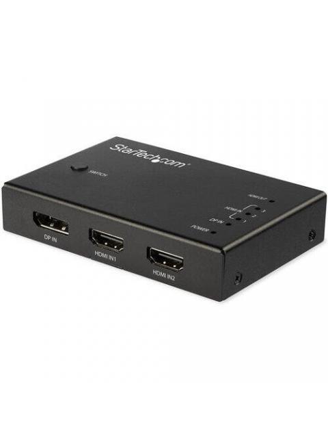 STARTECH DIVISOR DE VIDEO HDMI-DISPLAYPORT 3X HDMI-1XDISPLAYPORT NEGRO - Imagen 2