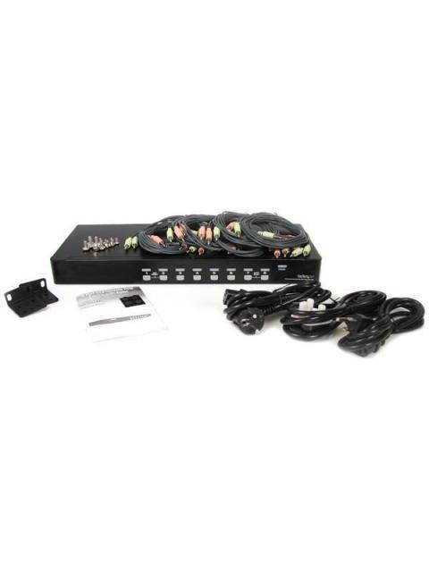 STARTECH  SWITCH KVM VGA-USB 8 PUERTOS AUDIO - Imagen 9