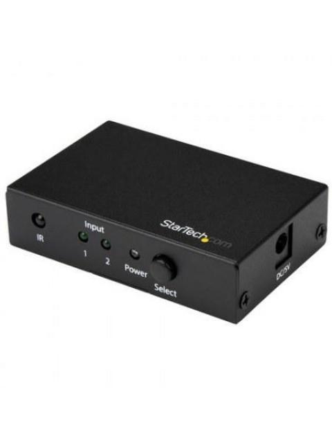 STARTECH  SWITCH CONMUTADOR HDMI DE 2 PUERTOS NEGRO - Imagen 2