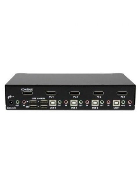 STARTECH SWITCH KVM SV431DPUA DISPLAYPORT-USB 4 PUERTOS - Imagen 3
