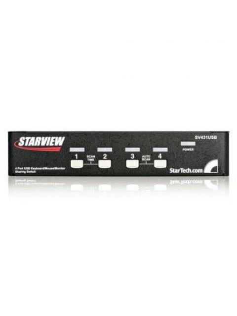 STARTECH  SWITCH KVM PROFESIONAL SV431USB USB-VGA 4 PUERTOS - Imagen 7