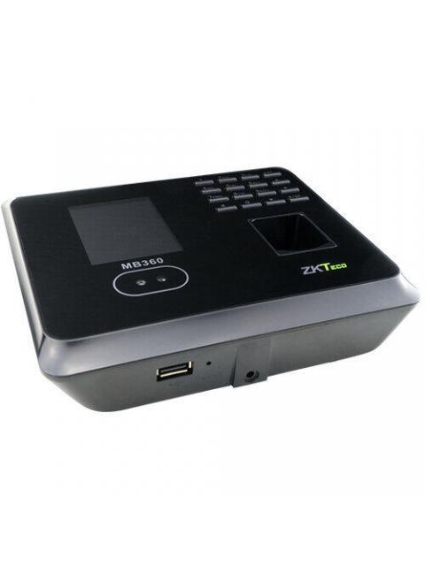 ZKTECO CONTROL DE ACCESO Y ASISTENCIA BIOMETRICO MB360-ID LECTOR DE ACCESO RFID 1500 ROSTROS 2000 HUELLAS 2000 TARJETAS TCP-IP-USB - Imagen 4