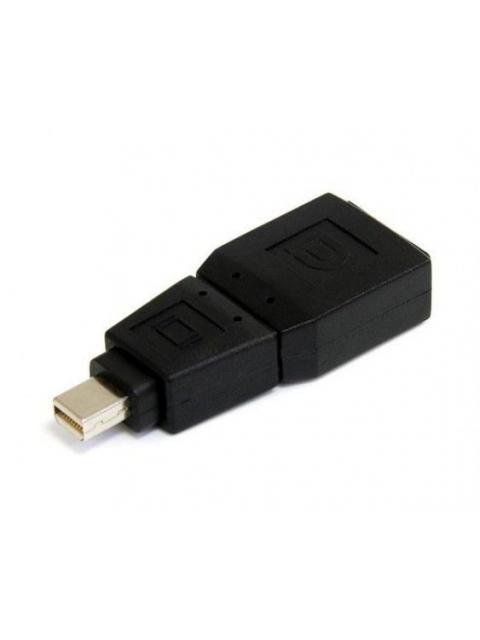 STARTECH ADAPTADOR CONVERTIDOR MINI DISPLAYPORT MACHO - DISPLAYPORT HEMBRA NEGRO - Imagen 2