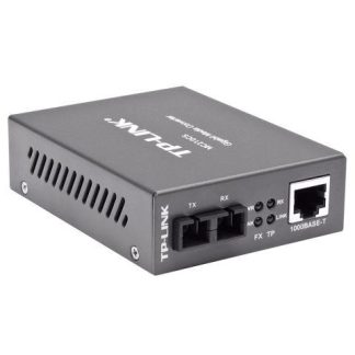 CONVERTIDOR DE MEDIOS MONO-MODO FULL DUPLEX HASTA 15KM MC210CS