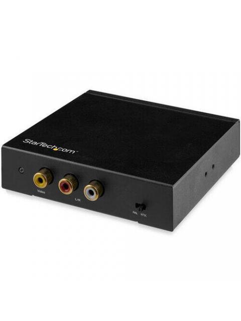STARTECH CONVERTIDOR DE VIDEO HDMI - RCA CON AUDIO NEGRO - Imagen 2