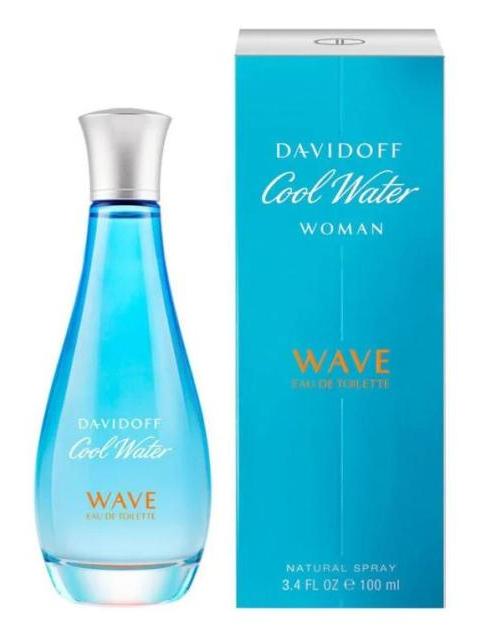 COOL WATER DAVIDOFF EDT 100 ML PARA MUJER WAVE VERSION - Imagen 3
