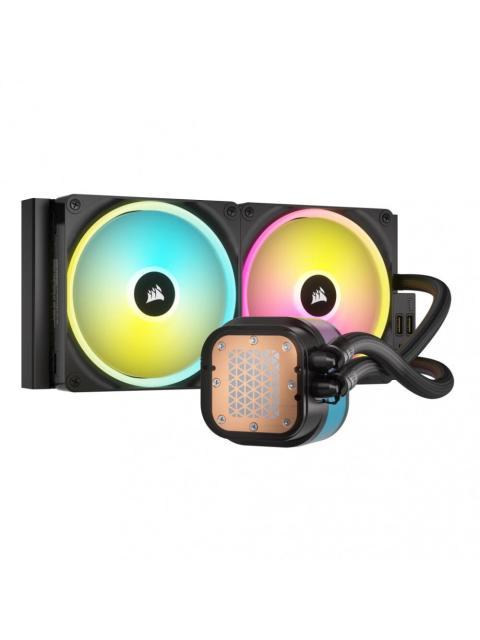 CORSAIR ICUE LINK H115I RGB AIO ENFRIAMIENTO LIQUIDO PARA CPU 2X 140MM HASTA 2000RPM NEGRO - Imagen 6