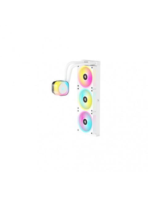 CORSAIR ICUE LINK H150I RGB ENFRIAMIENTO LIQUIDO PARA CPU 3X 120MM HASTA 2400RPM BLANCO - Imagen 4