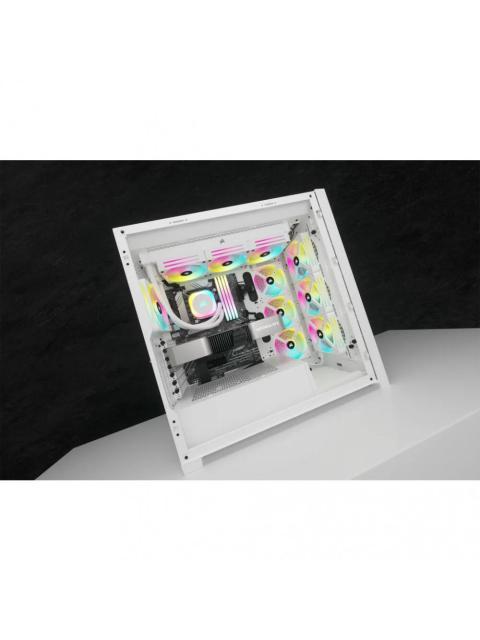 CORSAIR ICUE LINK H150I RGB ENFRIAMIENTO LIQUIDO PARA CPU 3X 120MM HASTA 2400RPM BLANCO - Imagen 9