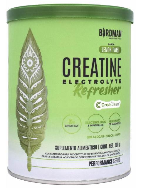 CREATINE ELECTROLYTE REFRESHER LEMON TWIST 300 G BIRDMAN