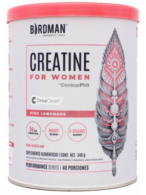CREATINE FOR WOMEN PINK LEMONADA 348 G BIRDMAN