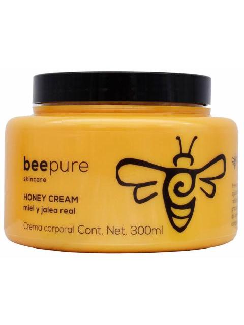 CREMA CORPORAL MIEL JALEA REAL 300 ML BEEPURE