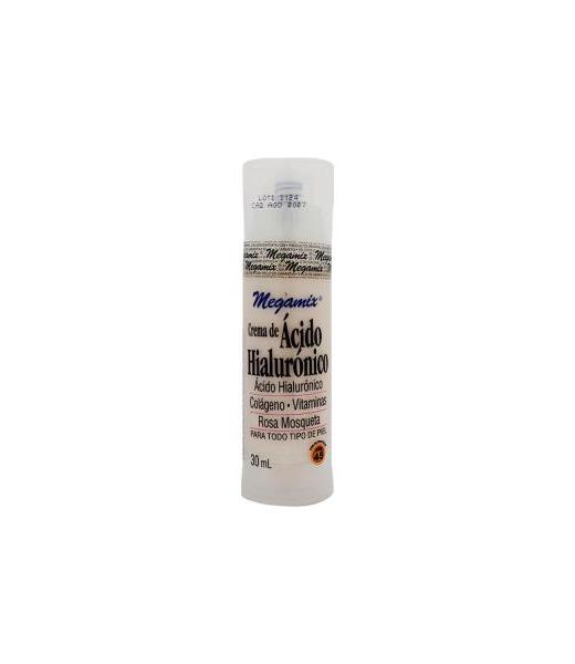 CREMA DE ACIDO HIALURONICO FPS45 MEGAMIX 30ML ACIDO HIALURONICO C MEGAMIX