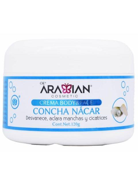CREMA DE CONCHA NACAR 120 G ARABIAN