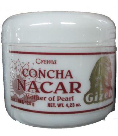 CREMA DE CONCHA NACAR 120 G GIZEH
