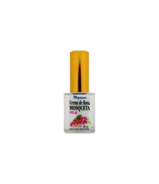 CREMA DE ROSA MOSQUETA FPS45 MEGAMIX 30 ML PARA TODO TIPO DE PIEL MEGAMIX