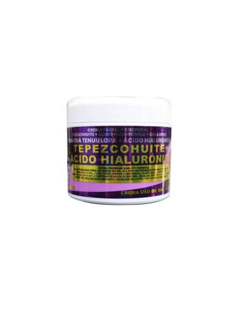 CREMA DE TEPEZCOHITE + ACIDO HIALURONICO Y COLAGENO 120 GRS USO D TEPEZCOHUITE DEL INDIO PAPAGO
