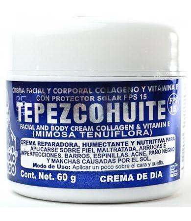 CREMA DE TEPEZCOHUITE BLANCA 60 G DEL INDIO PAPAGO