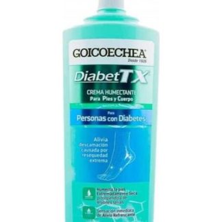 CREMA HUMECTANTE DIABETX 400 ML MULTICOLOR GOICO ECHEA