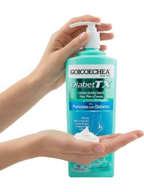 CREMA HUMECTANTE DIABETX 400 ML MULTICOLOR GOICO ECHEA - Imagen 5