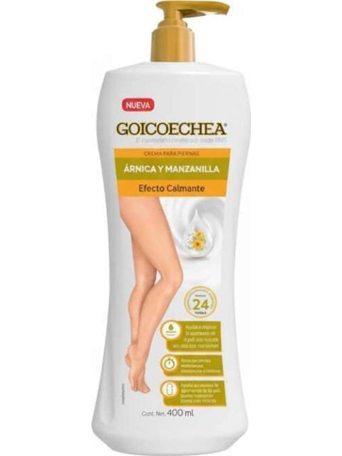 CREMA PARA PIERNAS CON ARNICA Y MANZANILLA MULTICOLOR GOICO ECHEA