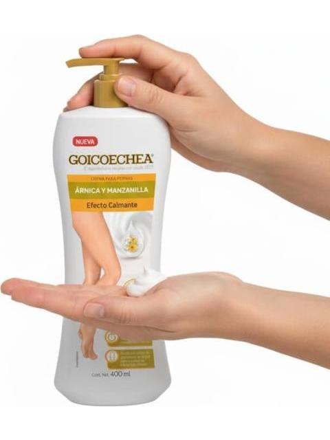 CREMA PARA PIERNAS CON ARNICA Y MANZANILLA MULTICOLOR GOICO ECHEA - Imagen 3