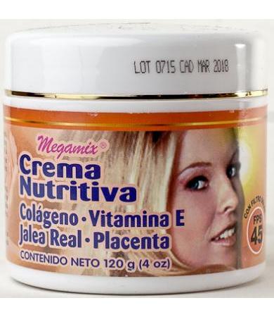 CREMA PIEL SECA Y NORMAL FPS 45 120 G MEGAMIX