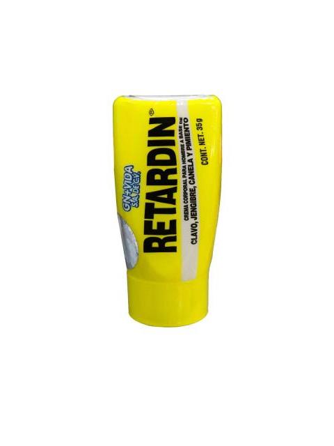 CREMA RETARDIN 35 GR. A BASE DE AGUA BIDESTILADACLAVO JENJIBRECAN GN+VIDA