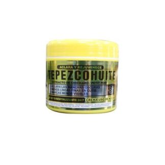 CREMA TEPEZCOHUITE ACLARANTE CON EXTRACTO DE CHICHARO 120 GRS USO TEPEZCOHUITE DEL INDIO PAPAGO