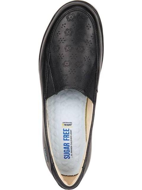CUÑA CONFORT PIEL BORREGO NEGRO JARKING SHOES - Imagen 3