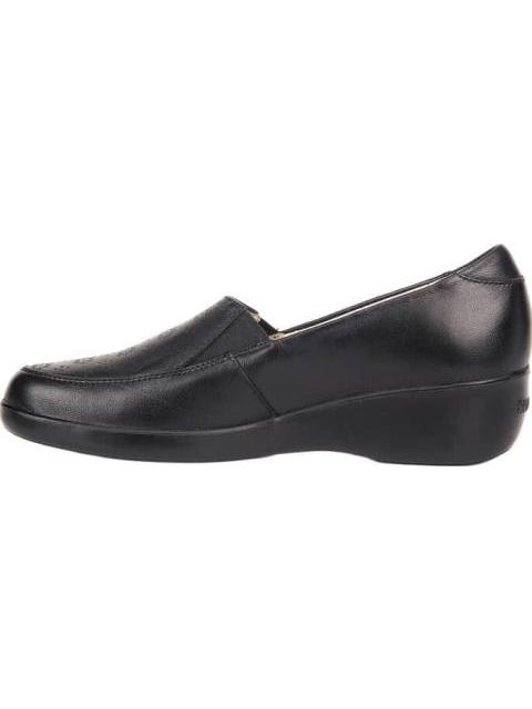 CUÑA CONFORT PIEL BORREGO NEGRO JARKING SHOES - Imagen 5