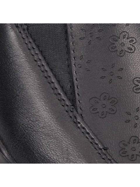 CUÑA CONFORT PIEL BORREGO NEGRO JARKING SHOES - Imagen 6