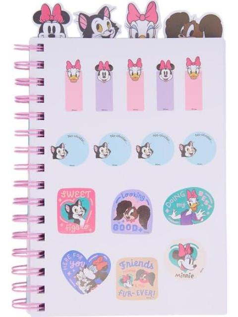 CUADERNO LENTICULAR CON STICKERS Y SEPARADORES MULTICOLOR MINNIE - Imagen 2