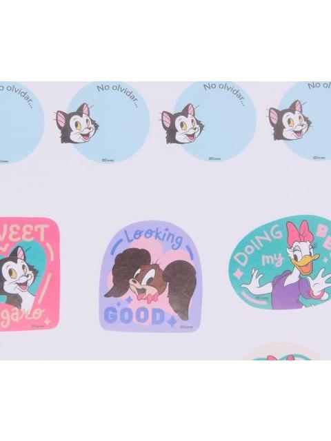 CUADERNO LENTICULAR CON STICKERS Y SEPARADORES MULTICOLOR MINNIE - Imagen 4