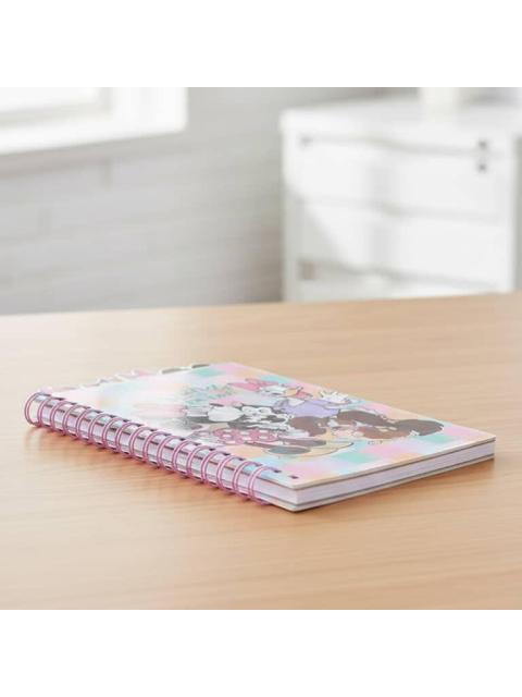 CUADERNO LENTICULAR CON STICKERS Y SEPARADORES MULTICOLOR MINNIE - Imagen 6