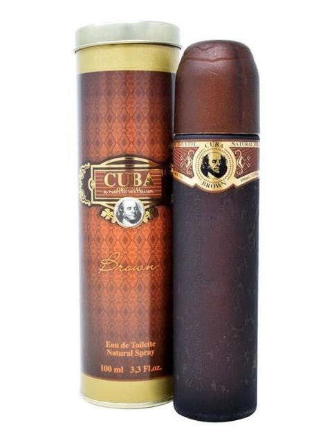CUBA BROWN 100ML EDT SPRAY DE CUBA