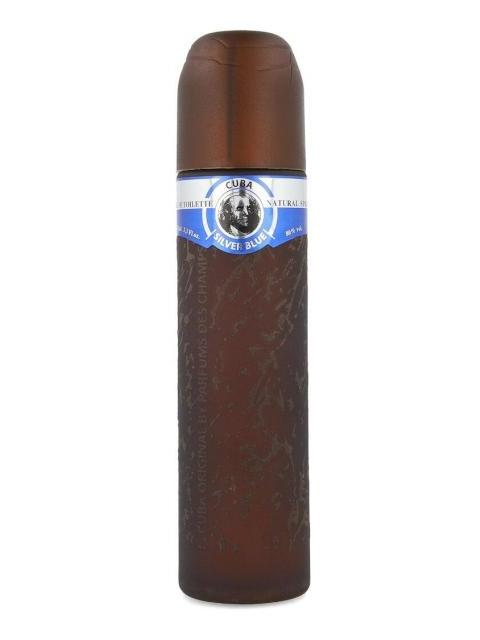 CUBA SILVER BLUE 100ML EDT SPRAY PARA HOMBRE - Imagen 5