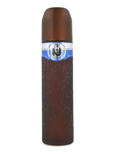CUBA SILVER BLUE 100ML EDT SPRAY PARA HOMBRE