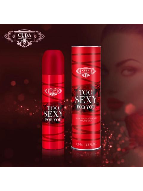 CUBA TOO SEXY EDP 100ML PARA MUJER - Imagen 4