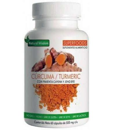 CURCUMA JENGIBRE Y CAYENA 60 CAP NATURAL WISDOM