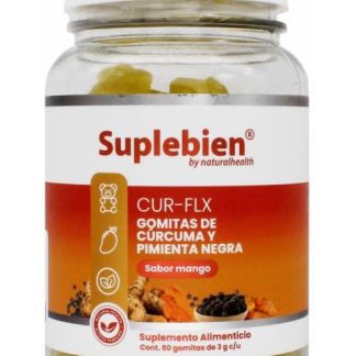 CURCUMA PIMIENTA NEGRA MANGO 60 GOMITAS SUPLEBIEN