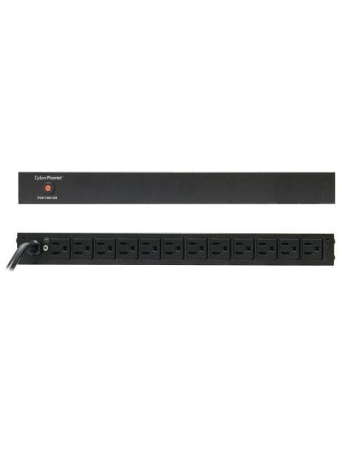CYBERPOWER PDU PARA RACK 1U 15 A 120V 12 CONTACTOS - Imagen 3