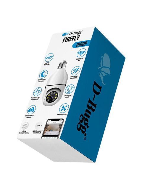 D-BUGG CAMARA DE SEGURIDAD IP SMART WIFI DOMO PARA INTERIORES DB-FF01 INALAMBRICO 1920X1080 FULL HD DIA-NOCHE - Imagen 5